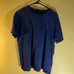 Blue Polo T shirt medium